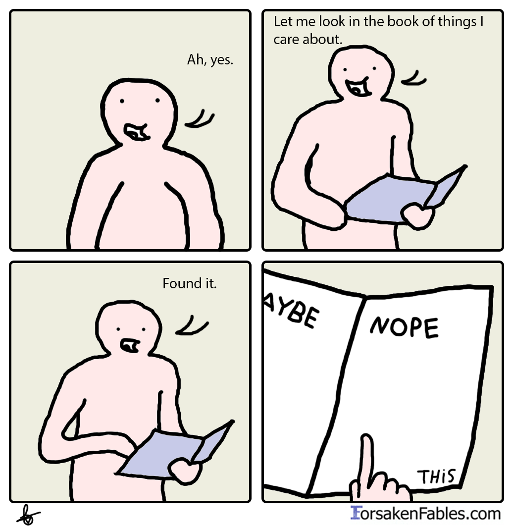 The book of things I care about